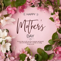 Happy mothers day Instagram Post template