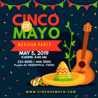 Modern Cinco de Mayo Party Invitation